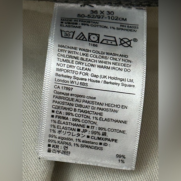 Banana Republic Straight Jeans Gray Men’s 36 X 30 GUC - Picture 9 of 16